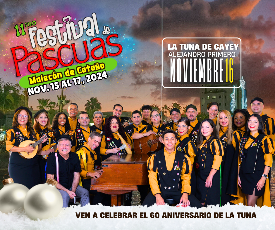 Celebrando 60 aniversario y con un junte único con el cantante Alejandro Primero en un fiestón navideño.